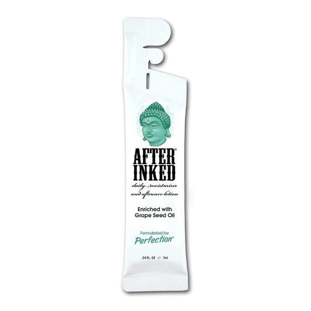 After Inked Tattoo Moisturizer and Aftercare Lotion - 7ml Pillow Pack